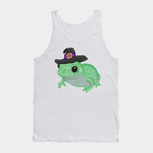 Green Witch Frog Tank Top